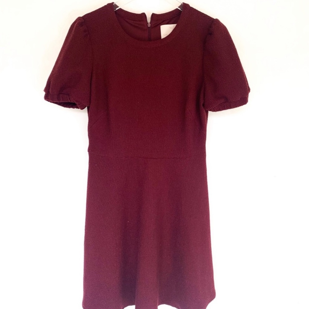 Gal Meets Glam Kristin Dress 8P burgundy - Picture 2 of 3